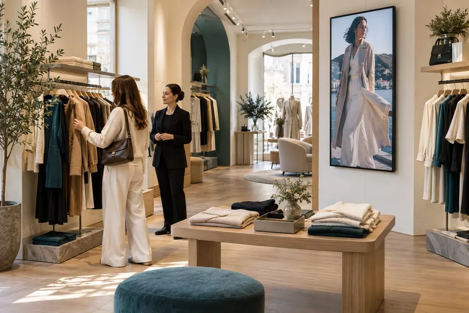 Schermi gestiti con Signal: Retail & Negozi