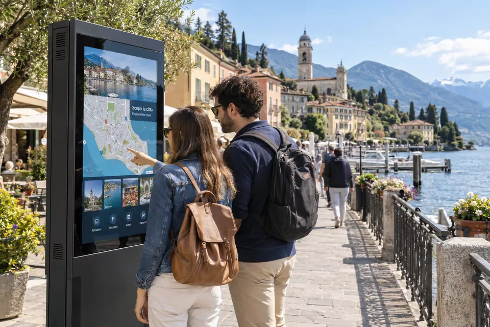 Schermi gestiti con Signal: Comuni & Turismo