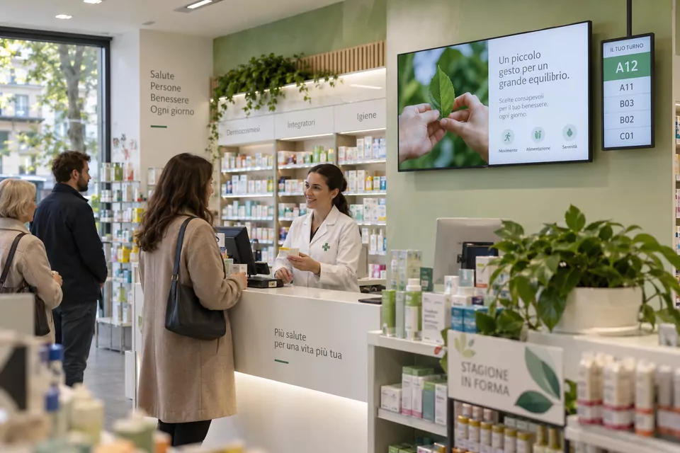 Schermi gestiti con Signal: Farmacie & Parafarmacie