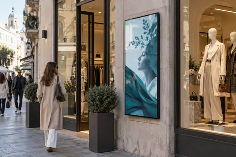Digital signage: retail & negozi